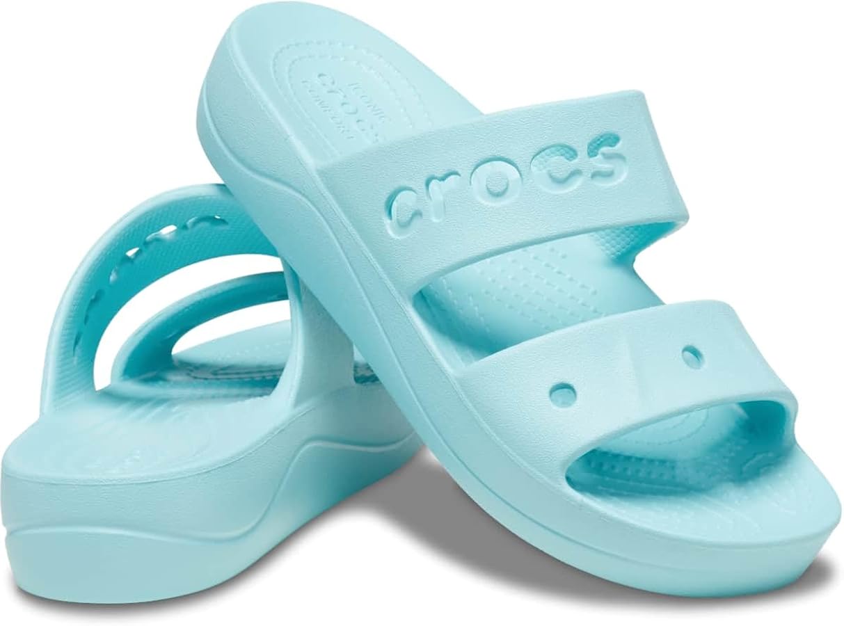 Amazon.com | Crocs Baya Women Sandal, Pure Water, 6 UK M/ 7 UK W